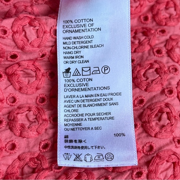 Tommy Bahama⎮Eugenia Cotton Shorts in Coral⎮6 - Picture 10 of 10